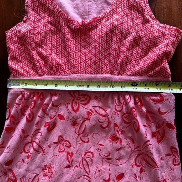 Athleta Vyasa Pink Burnout Sleeveless Tie Back Tank Dress
Sz M - Picture 11 of 16